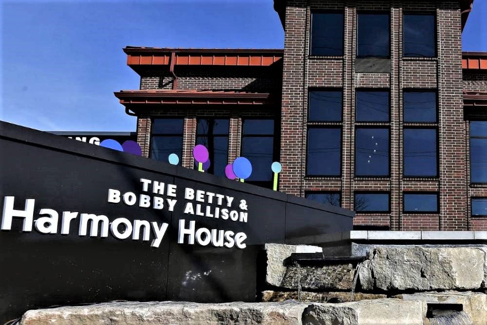 Harmony House provides shelter and support services to domestic violence survivors.